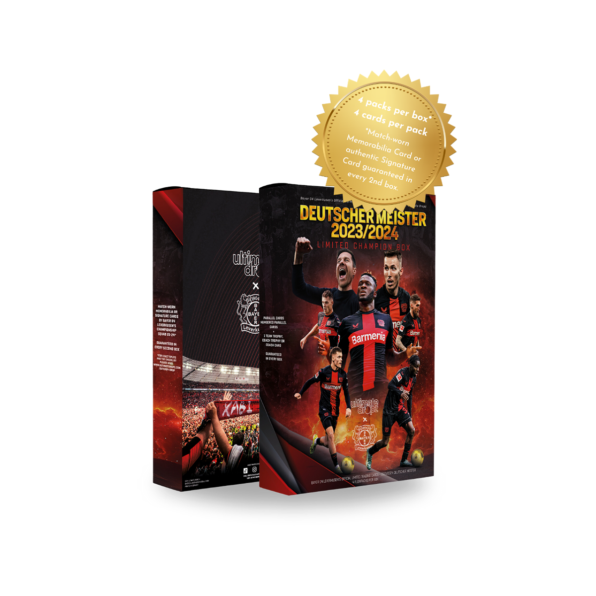 Ultimate Dropz Bayer 04 Leverkusen – Deutscher Meister Box 2023/2024