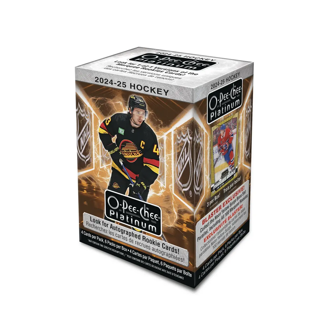 Upper Deck O-PEE-CHEE Platinum Hockey NHL Blaster Box 2024/2025