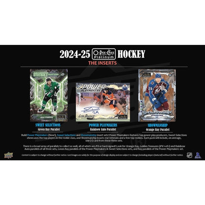 Upper Deck O-PEE-CHEE Platinum Hockey NHL Hobby Box 2024/2025