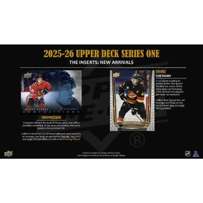 Upper Deck NHL Upper Deck Series 1 Hobby Box 2025/2026