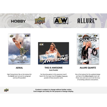 Upper Deck All Elite Wrestling (AEW) Allure Hobby Box 2024