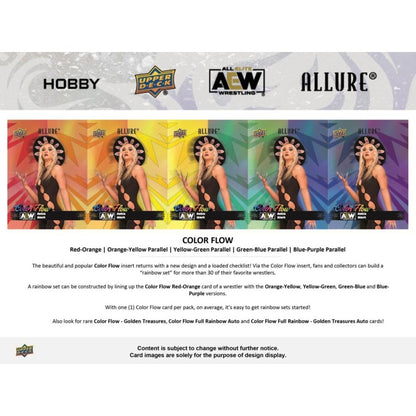 Upper Deck All Elite Wrestling (AEW) Allure Hobby Box 2024