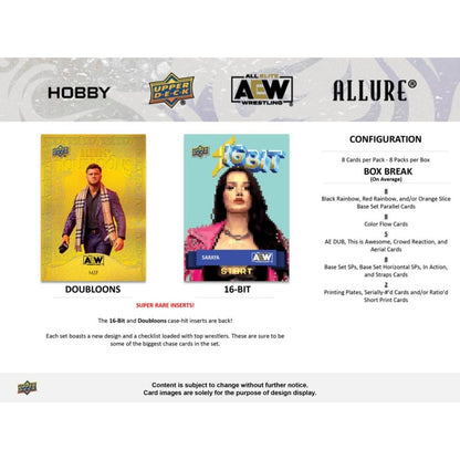 Upper Deck All Elite Wrestling (AEW) Allure Hobby Box 2024