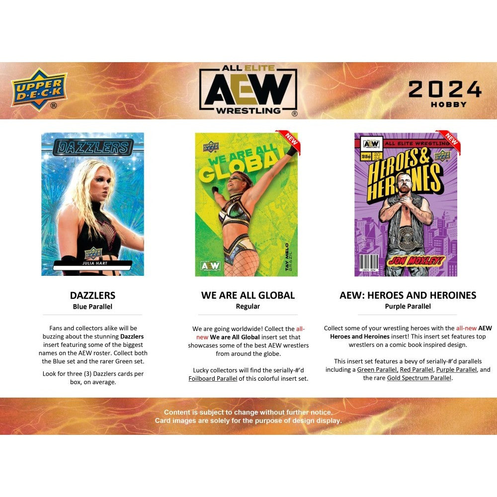 Upper Deck All Elite Wrestling (AEW) Hobby Box 2024