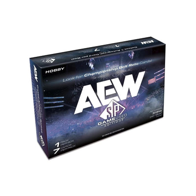 Upper Deck All Elite Wrestling (AEW) SP Game Used Hobby Box 2025