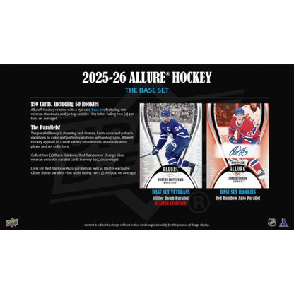 Upper Deck Allure Hockey NHL Blaster Box 2025/2026