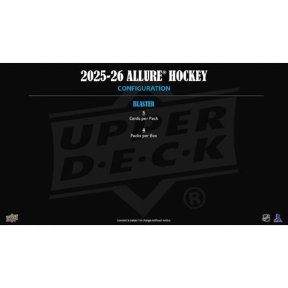 Upper Deck Allure Hockey NHL Blaster Box 2025/2026