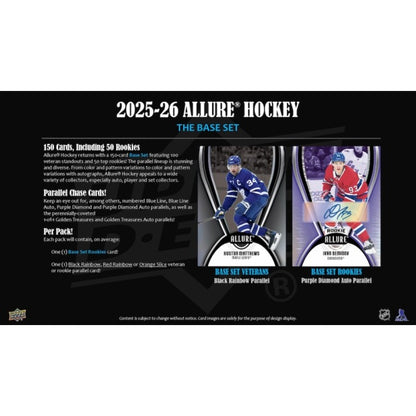 Upper Deck Allure Hockey NHL Hobby Box 2025/2026
