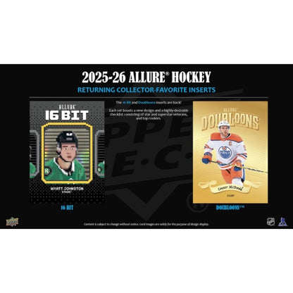 Upper Deck Allure Hockey NHL Hobby Box 2025/2026