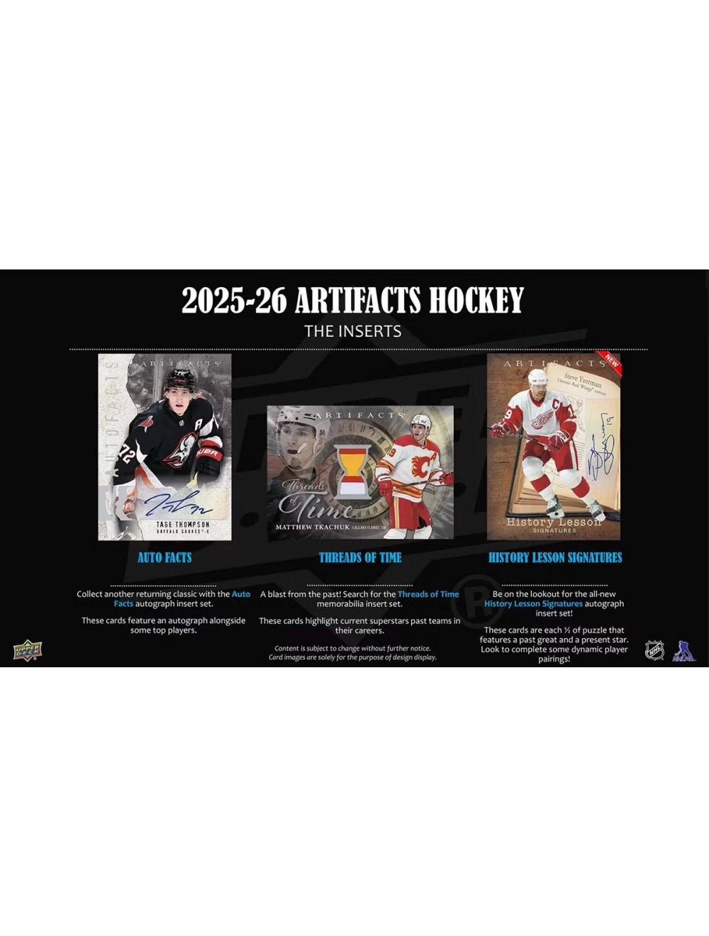 Upper Deck Artifacts Hockey NHL Hobby Box 2025/26
