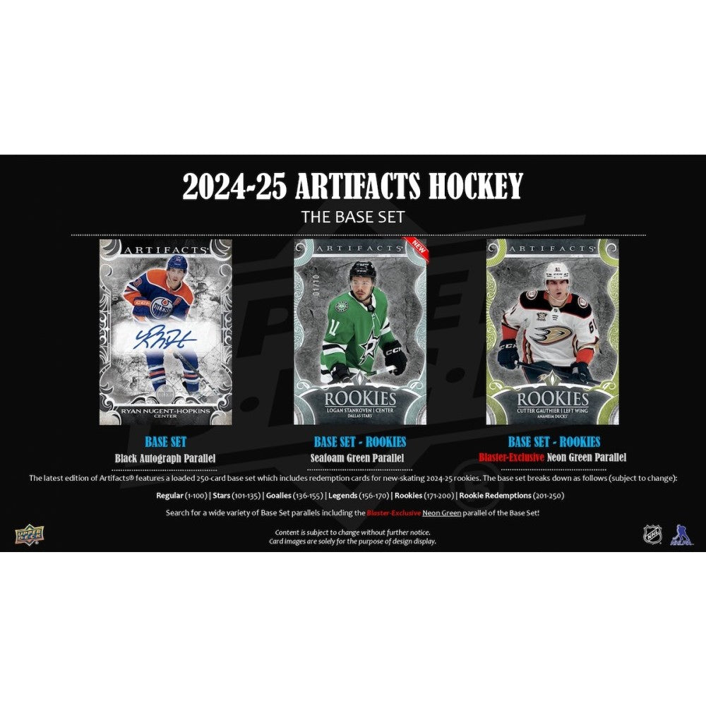 Upper Deck Artifacts Hockey NHL Blaster Box 2024/25