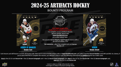 Upper Deck Hockey NHL Artifacts Hobby Box 2024/2025