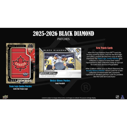 Upper Deck Black Diamond Hockey NHL Hobby Box 2025/2026