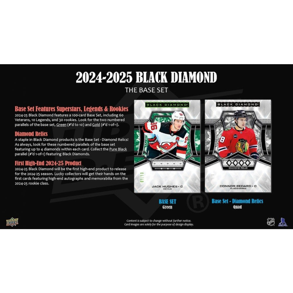 Upper Deck Black Diamond Hockey NHL Hobby Box 2024/2025