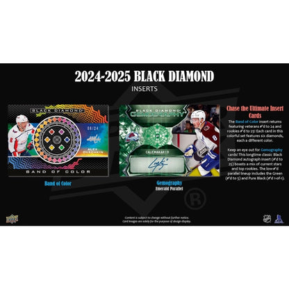 Upper Deck Black Diamond Hockey NHL Hobby Box 2024/2025