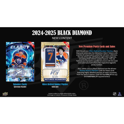 Upper Deck Black Diamond Hockey NHL Hobby Box 2024/2025