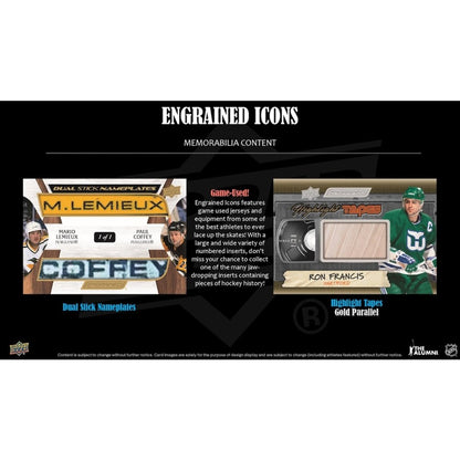 Upper Deck Engrained Hockey NHL Hobby Box 2024/2025