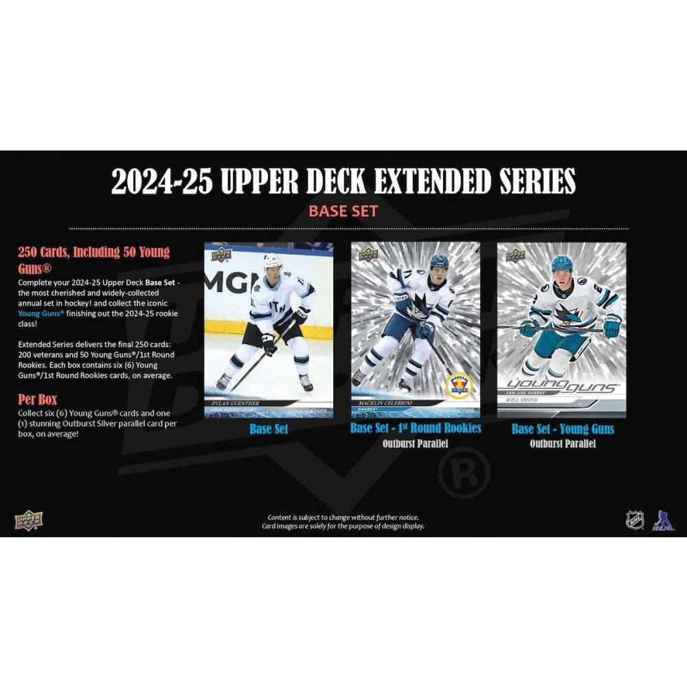 Upper Deck NHL Upper Deck Extended Series Blaster Box 2024/2025