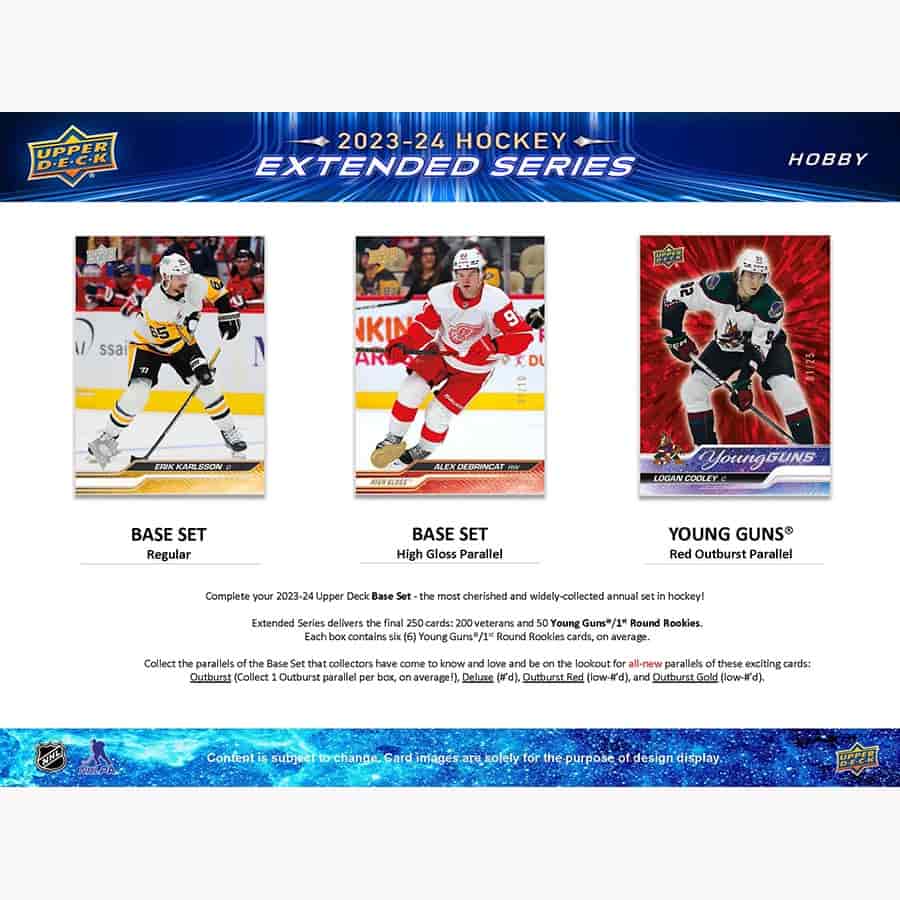 Upper Deck NHL Upper Deck Extended Series Hobby Box 2023/2024
