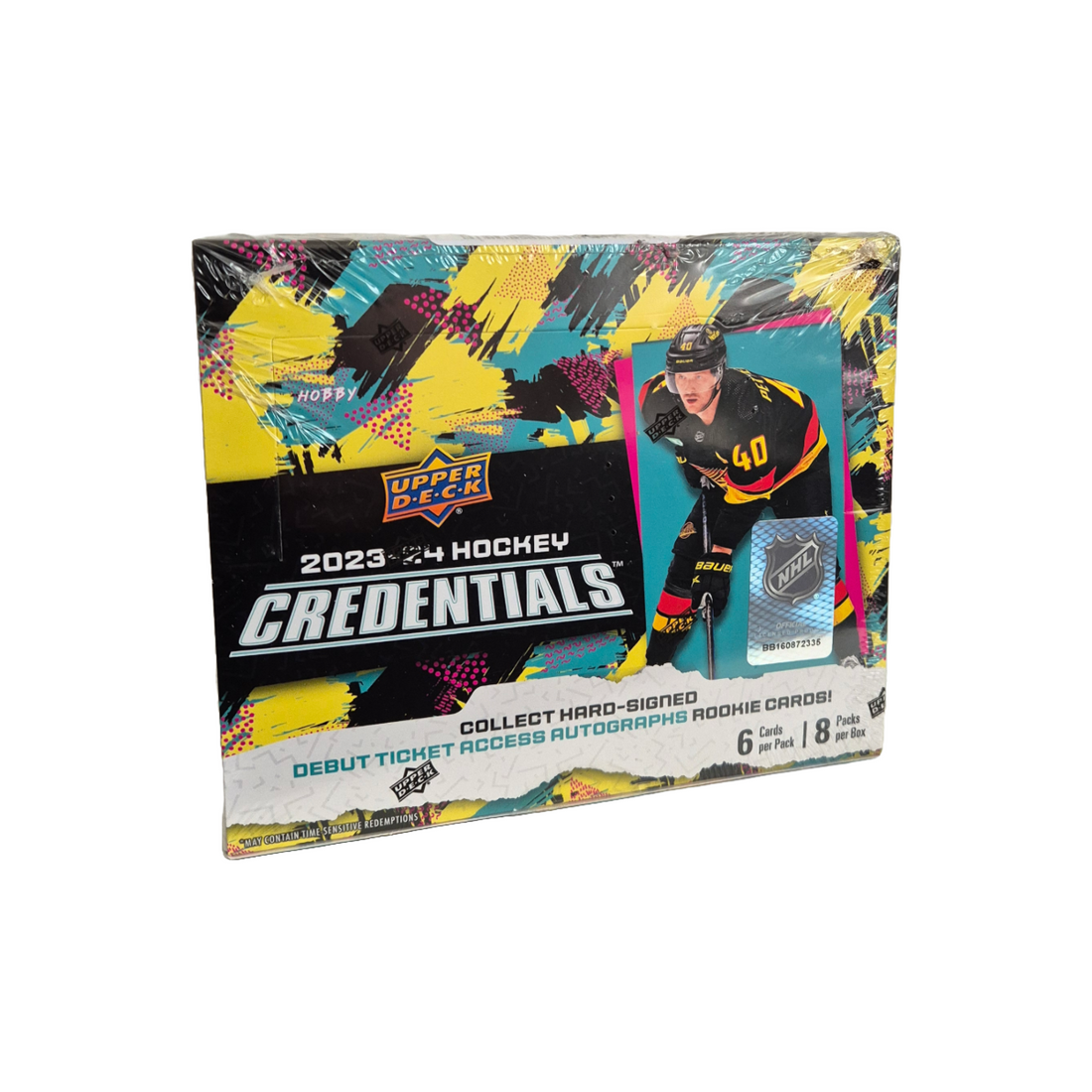 Upper Deck Credentials NHL Hockey Hobby Box 2023/2024
