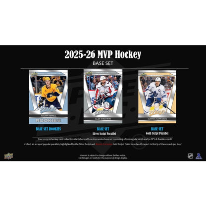 Upper Deck MVP Hockey NHL Blaster Box 2025/2026