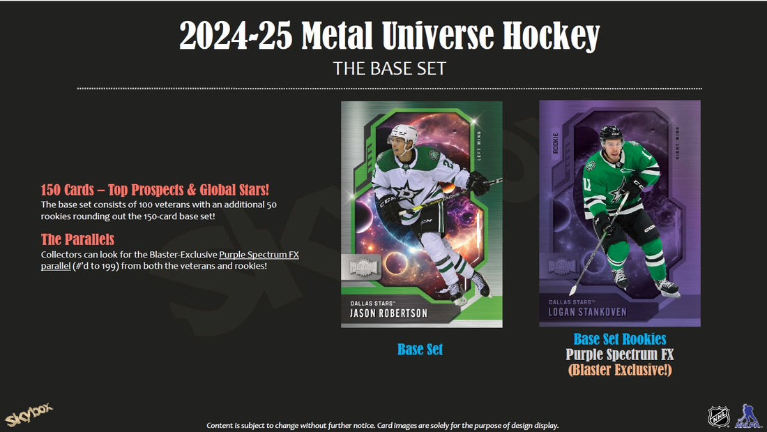 Upper Deck Skybox Metal Universe Hockey NHL Blaster Box 2024/2025