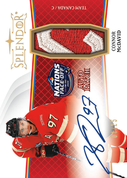Upper Deck Splendor Hockey Hobby Box 2025/2026
