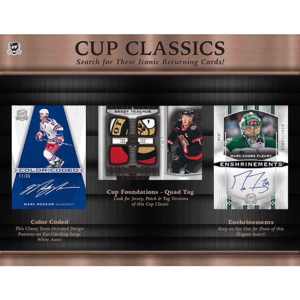 (Beschäddigte Verpackung) Upper Deck The Cup Hockey NHL Hobby Box 2024/2025