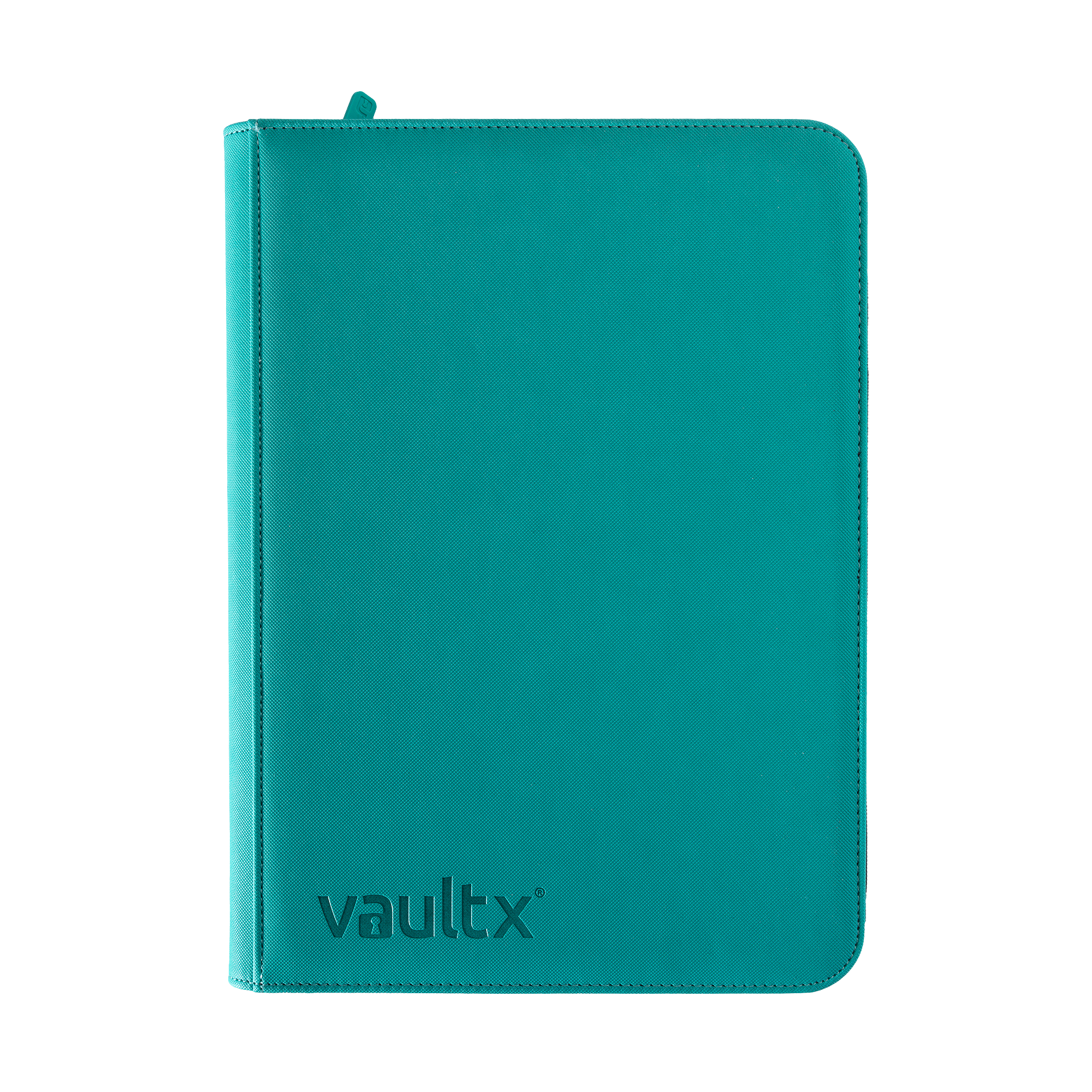 Vault X 9-Pocket Exo-Tec Zip Binder Ocean Blue