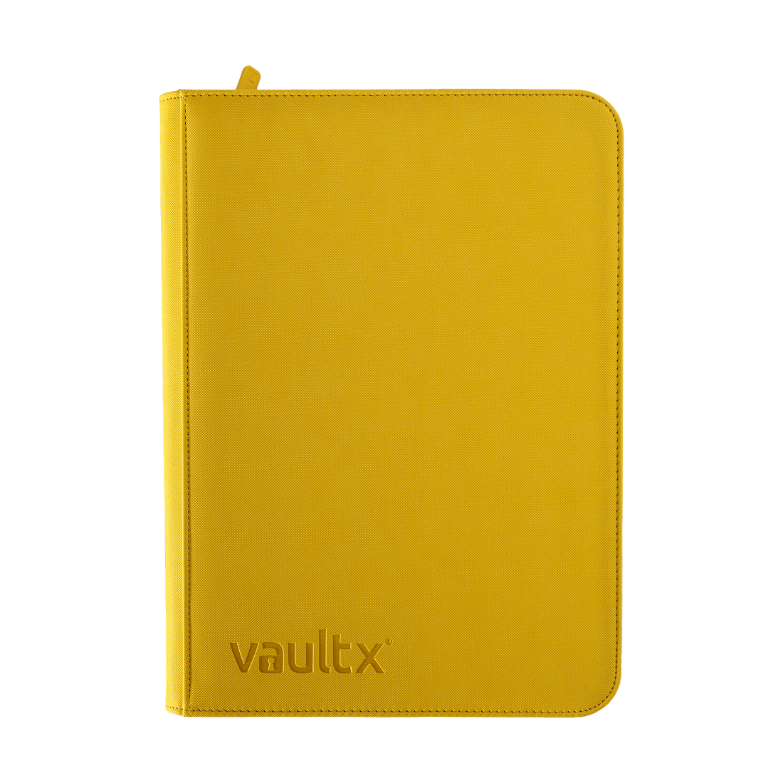 Vault X 9-Pocket Exo-Tec Zip Binder Sunrise Yellow