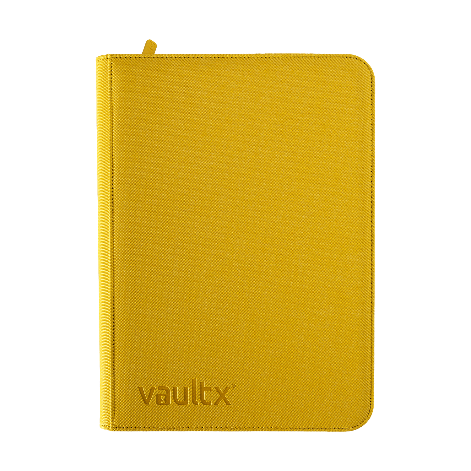 Vault X 9-Pocket Exo-Tec Zip Binder Sunrise Yellow