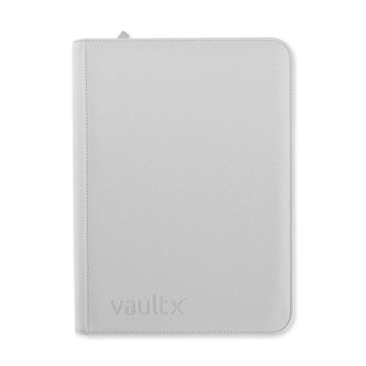 Vault X 9-Pocket Exo-Tec Zip Binder White Edition