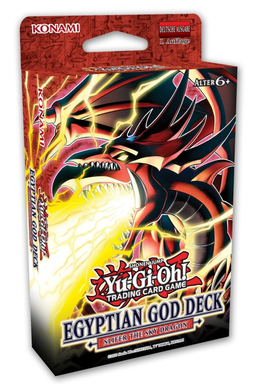 Yu-Gi-Oh! Structure Deck: Egyptian God - Slifer Deck Reprint (DE)